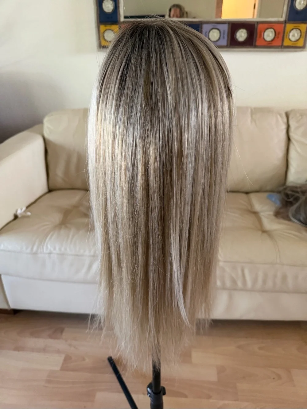 Blonde Long Straight Women’s Wig